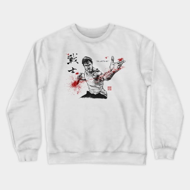 Warrior Crewneck Sweatshirt by Huluhua